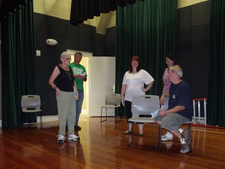 1st blocking rehearsal